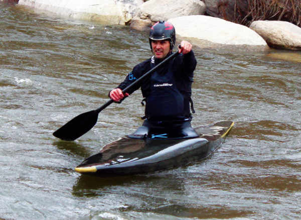 Kayaking on the Arkansas